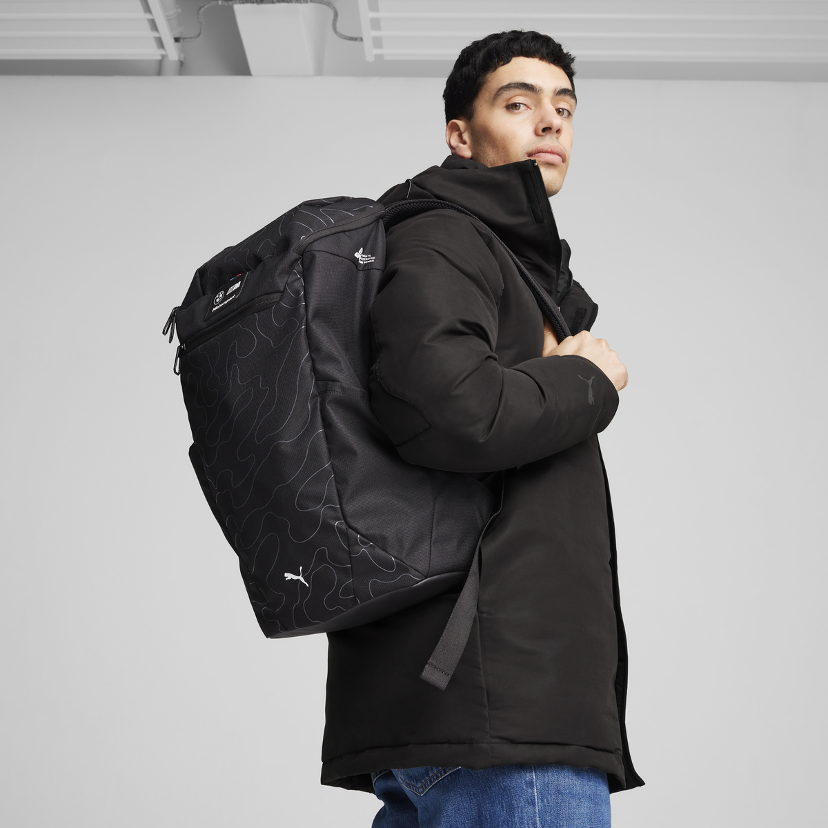 OEM BMW M Motorsports Statement Backpack - PUMA Black 