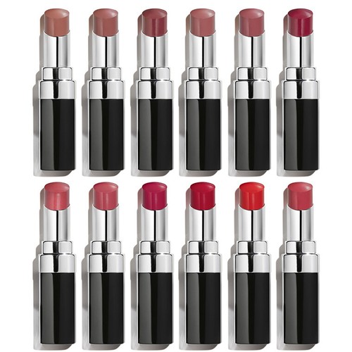 Chanel Rouge Coco Flor Hidratante Relleno Color de Labios Brillo Intenso, Nuevo en Caja