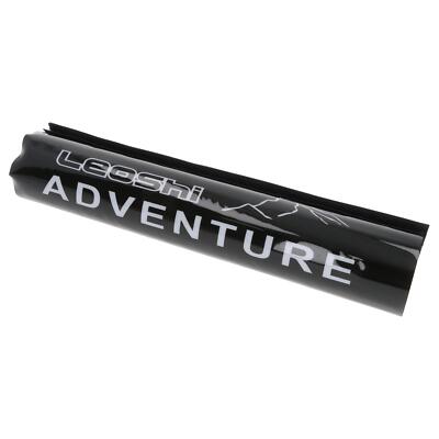 Enduro Offroad Lenker-Polster schwarz hochglanz Länge 240 mm mit Klettverschluss