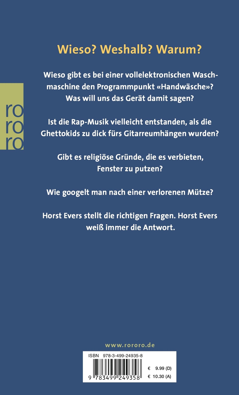 Thumbnail - Mein Leben Als Suchmaschine | Horst Evers | Taschenbuch | 150 S. |
