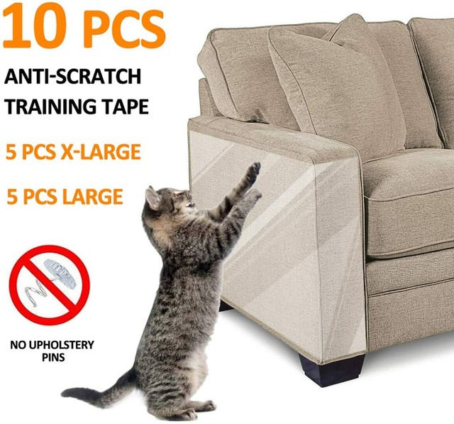 Focuspet Furniture Protectors from Cats 10pcs Cat Scratch Deterrent