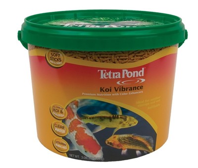 Tetra Pond Koi Vibrance Floating Pond Sticks, 3.08 Lbs, Enhances Red And Yellows