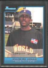 2006 Bowman Draft Picks & Prospects Futures Game Joaquin Arias #FG40