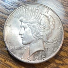 1926 Peace Dollar Nice Original AU/Unc. CHRC