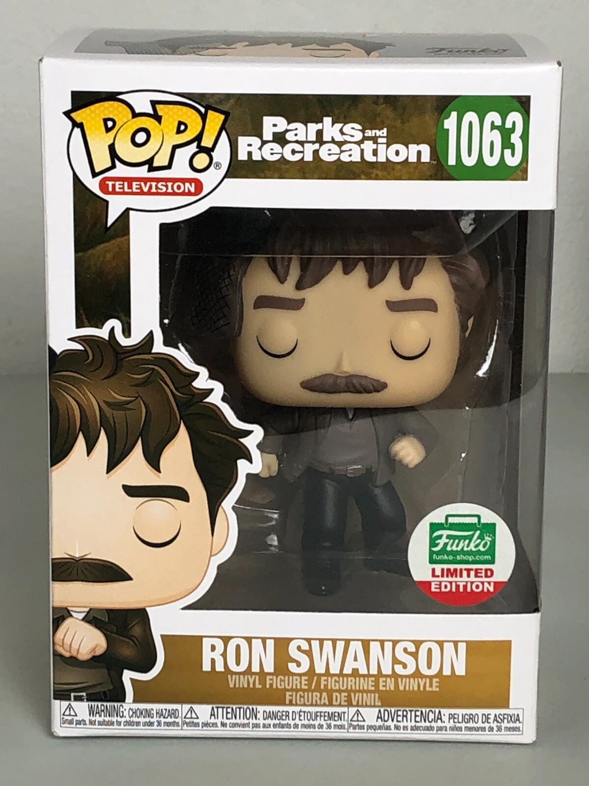 Funko Pop! Vinyl: Ron Swanson - Funko (Exclusive) #1063