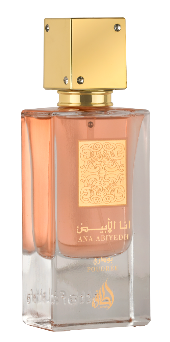 Ana Abiyedh Poudree by Lattafa 60ml Spray - Free Express Shipping