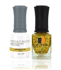 LeChat Perfect Match UV Gel + Nail Polish - PMS135 Golden Bliss