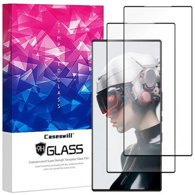 Caseswill for ZTE nubia Red Magic 10 Air 9 8 Pro Tempered Glass Screen Protector