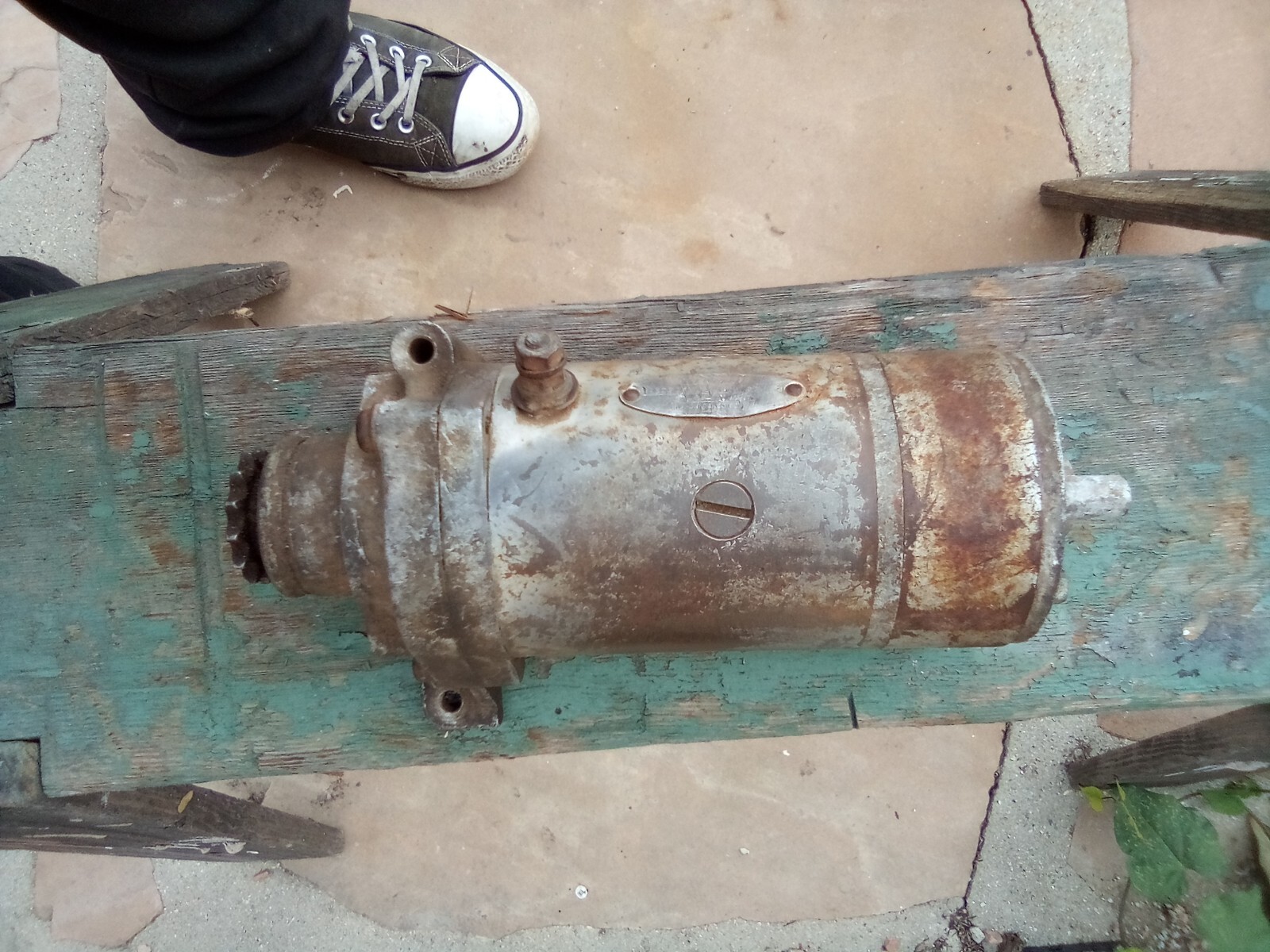 starter japanese vintage motorcycle nippon denso co ltd