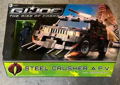GI JOE G.I. Joe The Rise of Cobra Steel Crusher A.P.V.  MIT NITRO-VIPER NEU 