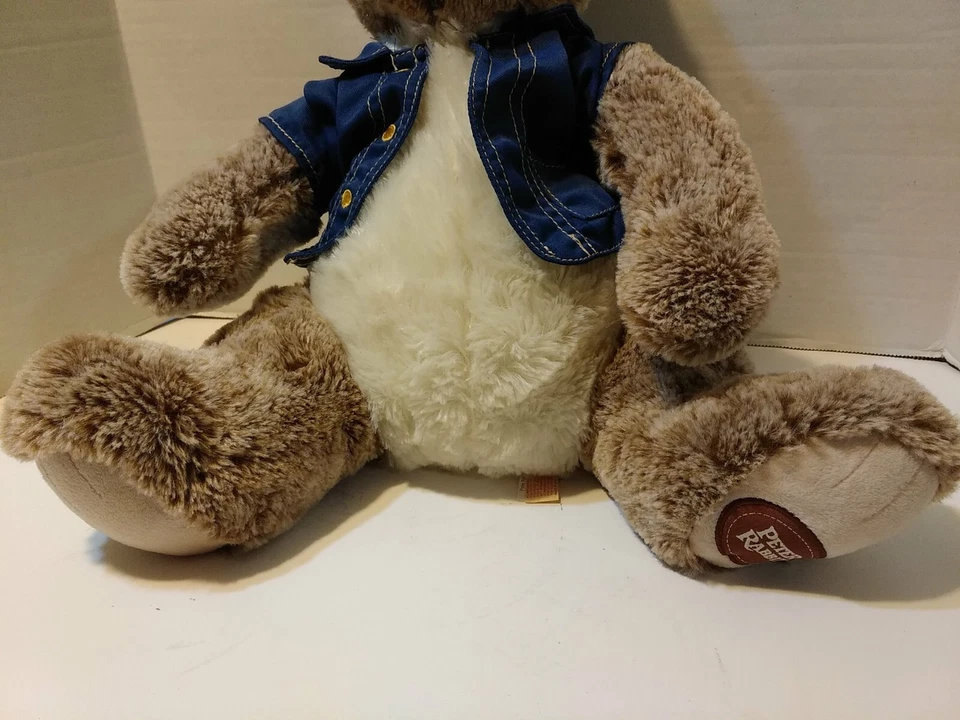 Dan Dee PETER RABBIT Peluche Con Chaqueta Azul 21" Coleccionistas Peluche Conejito - CG Foto 2 de 4