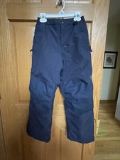 Lands End Navy Squal Snow pants size 8 Worn once Pristine many features