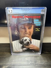 CGC 9.2 Newsstand Edition Sports Illustrated-Sparky Lyle-August 21 1972