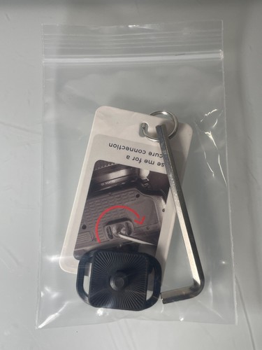 Peak Design Anchor Mount for Camera Straps Black with L shape hex key wrench - Picture 3 of 3
