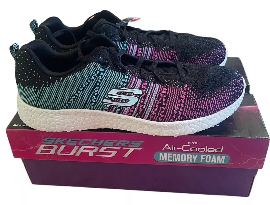 Skechers Burst Air Cooled Memory Foam Women's Size 11 Shoes | eBay