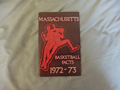 1972-73 UMASS BASKETBALL MEDIA GUIDE Yearbook RICK