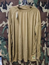 XGO FROG by Peckham USMC Military Flame Resistant FR Base Layer Shirt 3xl Coyote