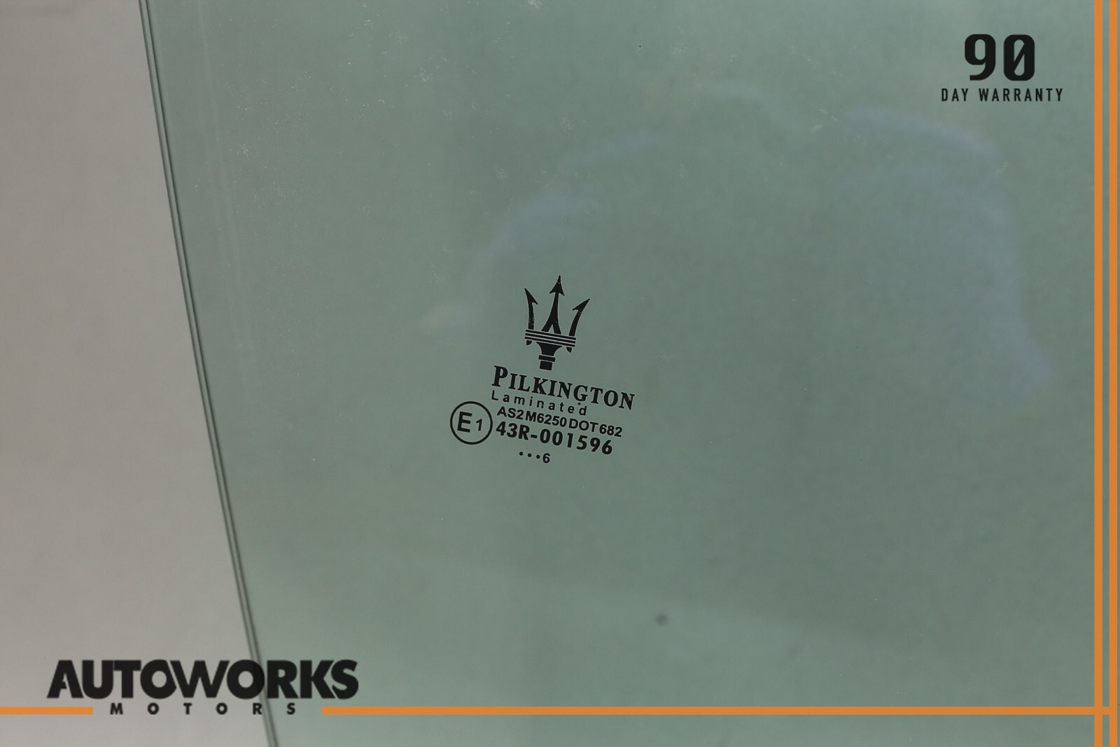 03-13 Maserati Quattroporte M139 Front Right Passenger Door Window Glass OEM