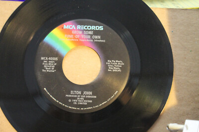 ELTON JOHN---GROW SOME FUNK OF YOUR OWN (1976 TOP SONG)