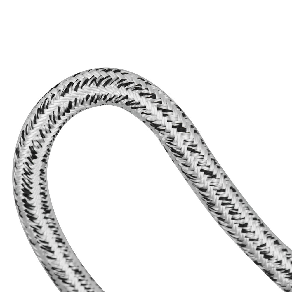 24 Strand Bull Rope 5/8 x 200FT, High Force Braided Polyester Arborist