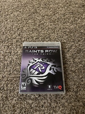 Saints Row: The Third (2011) PS3 Sony Playstation 3 Game Complete CIB Tested