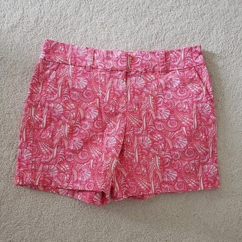 Vineyard Vines Pink/White Shell Print Shorts sz2 - Picture 2 of 11