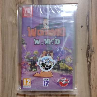 Worms W.M.D WMD Super Rare Games SRG 6 (Nintendo Switch) Extremely Rare