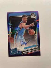 Keyontae Johnson 2023-24 Donruss Optic #272 PURPLE PRIZM RC ROOKIE AUTO