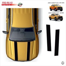 Ford Ranger Hood Sticker Strips 4X4 Pickup - FRD RG X2