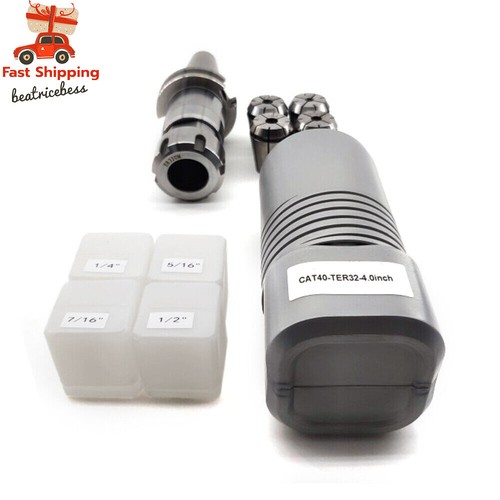 ER32 Precision Collet Chuck Floating Tap Tapping Holder Assembly For CNC CAT40 - Picture 6 of 11