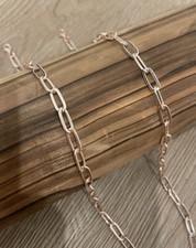 Face Mask Sunglasses Eyeglass Med Chain Lanyard Necklace Strap Holder -Rose Gold