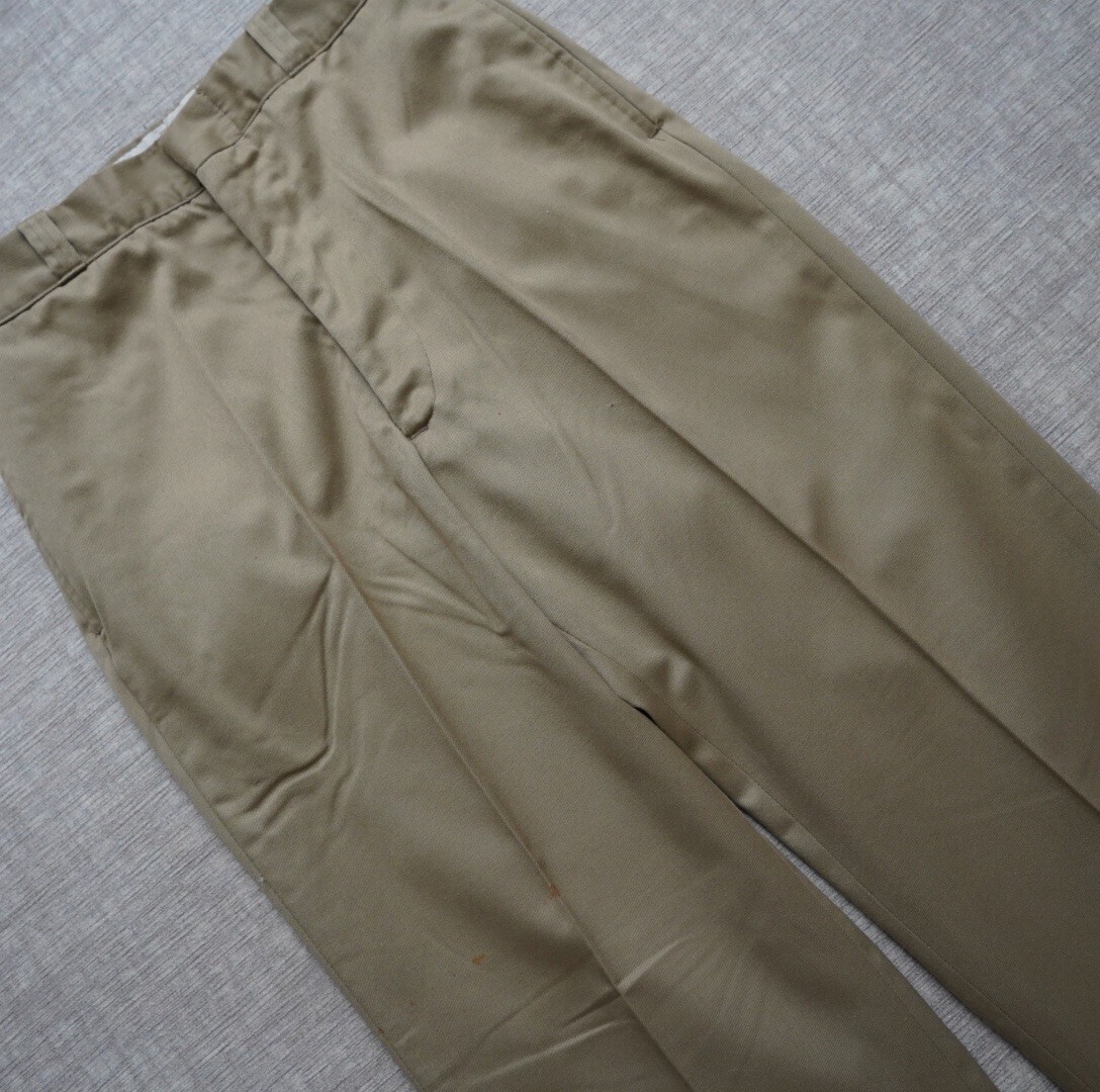 パンツ 70s US.ARMY Military Chino Pants 27x31 US Military Chino Trousers – Front General Store
