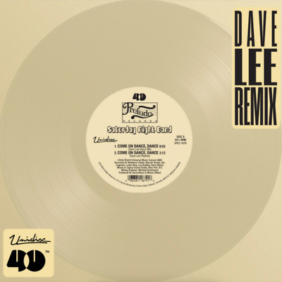 Saturday Night Band  | Come On Dance | Dave Lee Remix 12'' Clear Gold Vinyl