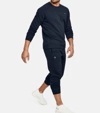 Under Armour UA Rival Fleece Pants Men's Blue Size 1320740 408
