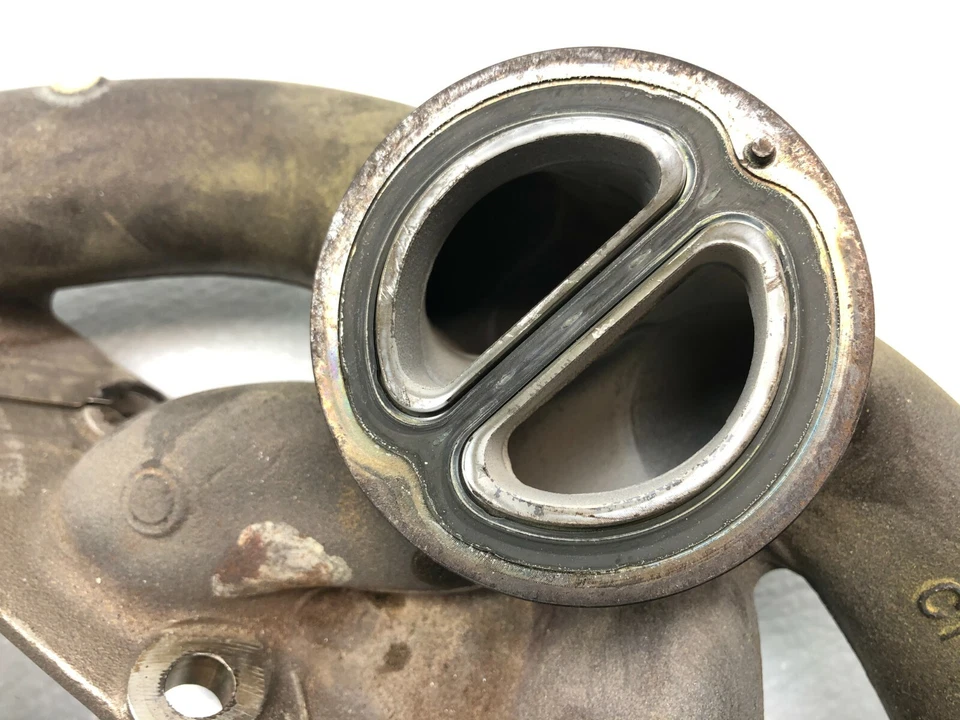 BMW 750I 2016-2019 par de cabezales de colector de escape X2 OEM. Foto 4 de 4