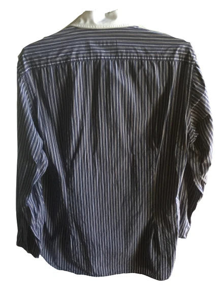 CAMICIA INGRAM ITALIANA PURA COTONE COLLO 40 - RIGHE CLASSICHE - TAGLIA M - Immagine 3 di 4