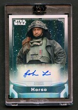John Tui as Korso A-JTS Auto Autograph 2021 Topps Star Wars Signature Series 