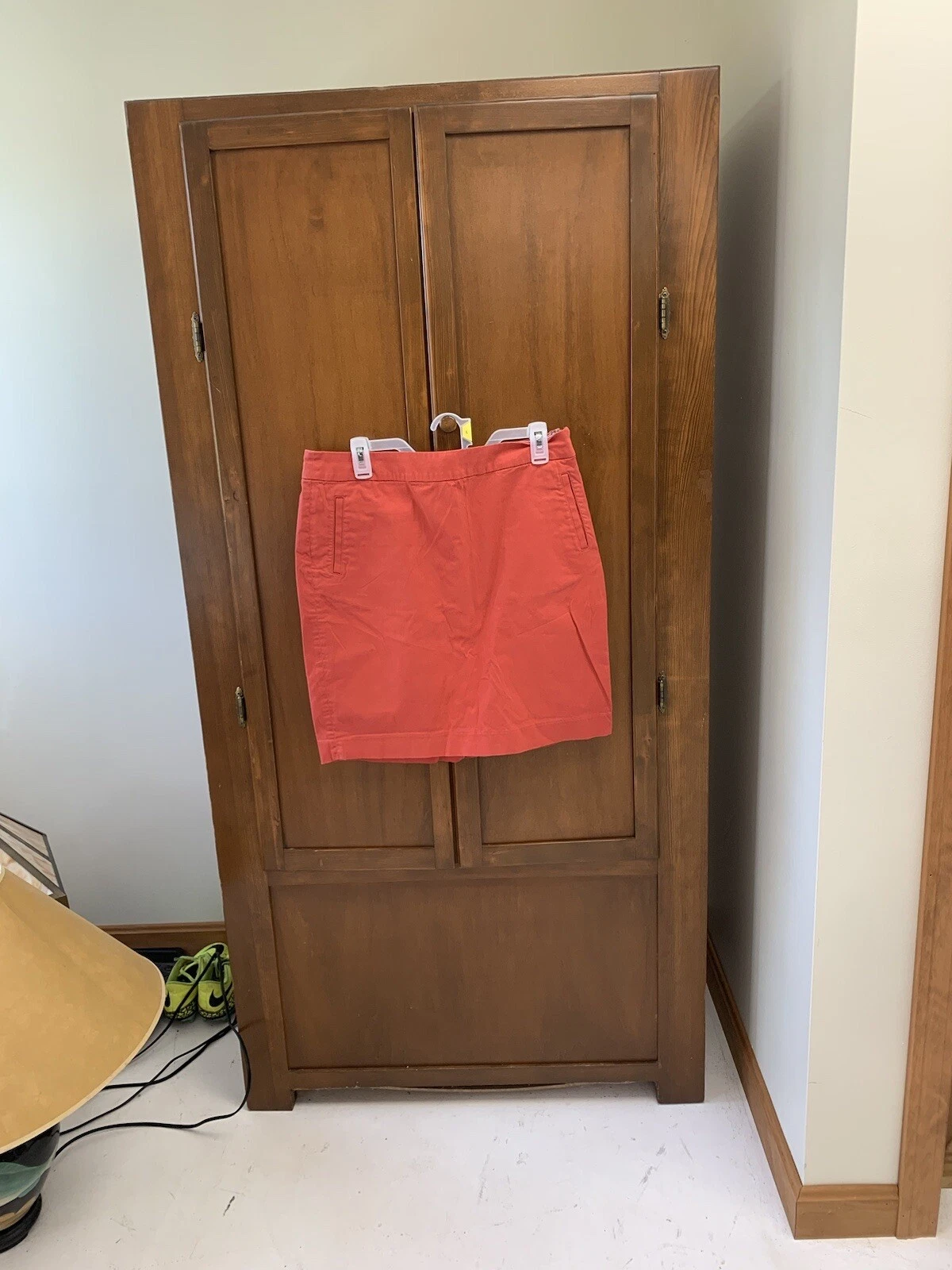 LL Bean favorite fit Mini Skirt size 12 L-20in side zip back slit