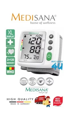 Medisana Accurate Wrist Blood Pressure Digital Monitor BW A30 / Made In Germany