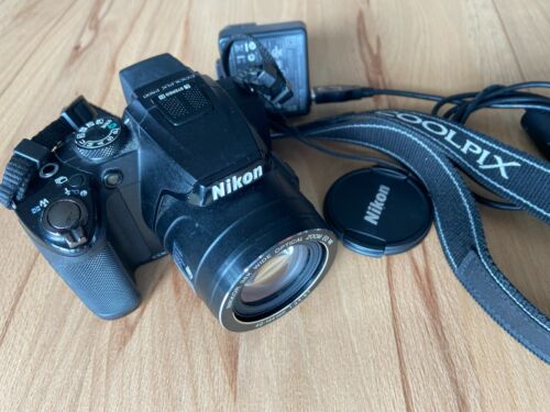 Nikon Coolpix P500 36x optischer Zoom Full HD HDMI Video gebraucht ohne Accu - Imagen 1 de 3