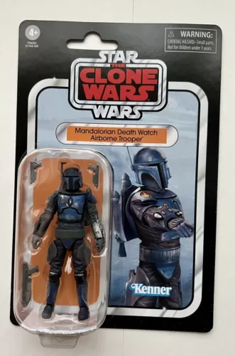 STAR WARS TVC VINTAGE CLONE WARS: MANDALORIAN DEATH WATCH AIRBORNE - VC247
