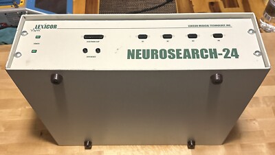 Lexicor Neurosearch-24 Brain Mapping System EEG Electro-Cap Box Only No Cables