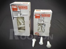 TOX Thermo od. Thermo Plus - Dämmstoffdübel A-ISOL Nylon keine Wärmebrücken weiß