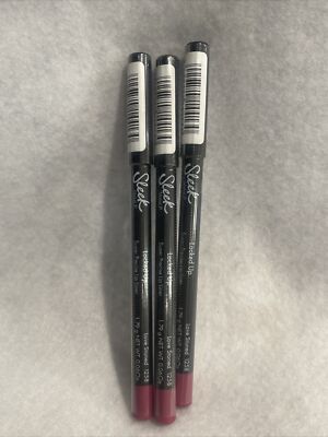 Lot Of 3 Sleek Makeup Locked Up super precise lip liner in Love Stoned 1258