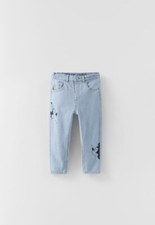 ZARA NWT denim jeans Minnie Mouse size 2-3 years