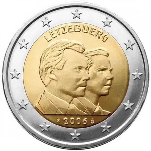 Luxembourg 2006 2 euro coin card BU 25th Birthday of Hereditary Grand Duke - Picture 10 of 10