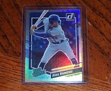 Alex Ramirez 2023 Rated Prospect Voltage Parallel Foil SP 14/25 New York  # 49