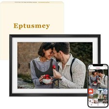 Digital Picture Frame 32GB WiFi Photo 10.1" HD Touch Display USB-C/Micro SD SM2
