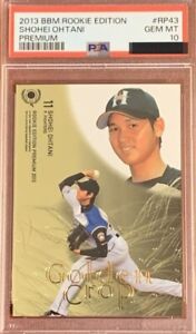 Shohei Ohtani 2013 BBM Rookie Edition Premium #RP43 Golden Shohei Ohtani 2013 BBM Rookie Edition Premium #RP43 Golden