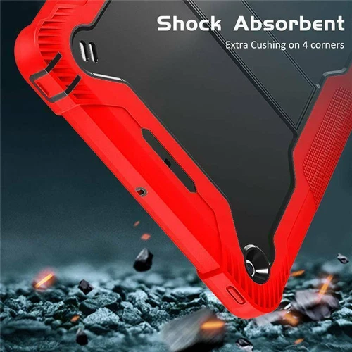 For iPad 5/6/7/8/9/10th Mini Air Pro 11" Shockproof Rugged Stand Hard Case Cover - Picture 28 of 53